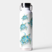 Sea Turtle Themed Reusable Water Bottles Waterfles (Voorkant)