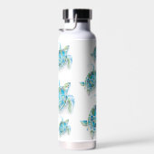 Sea Turtle Themed Reusable Water Bottles Waterfles (Rechts)
