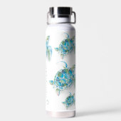 Sea Turtle Themed Reusable Water Bottles Waterfles (Achterkant)