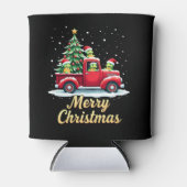 Sea Turtles Driving Christmas Tree Truck Turtle Ch Blikjeskoeler (Voorkant)