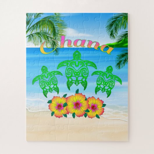 Sea Turtles Hawaiian Honu Legpuzzel (Verticaal)