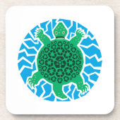 Sea Turtles, Recycling Bier Onderzetter (Voorkant)