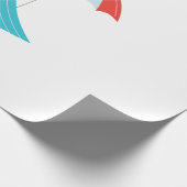 Sea umbrella chair cadeaupapier (Hoek)