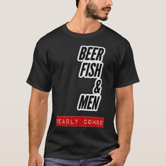 Sea Vee-boot met Amerikaanse vlag T-shirt (Voorkant)