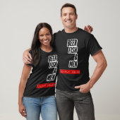 Sea Vee-boot met Amerikaanse vlag T-shirt (Unisex)