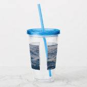 Sea water closeuds acryl drinkbeker (Links)