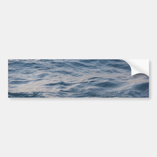 Sea water closeuds bumpersticker (Voorkant)