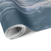 Sea water closeuds cadeaupapier (Rol Hoek)