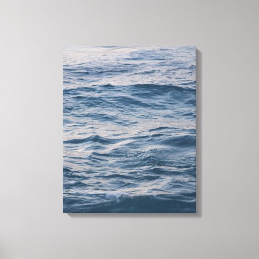 Sea water closeuds canvas afdruk (Voorkant)
