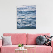 Sea water closeuds canvas afdruk (Insitu (Woonkamer))