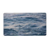 Sea water closeuds etiket (Voorkant)