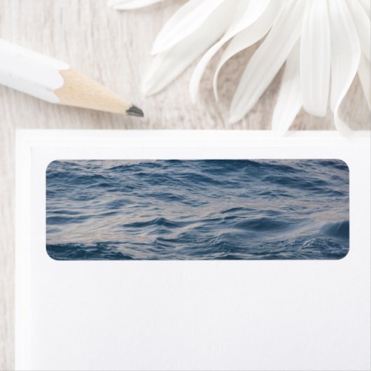 Sea water closeuds etiket (Insitu)