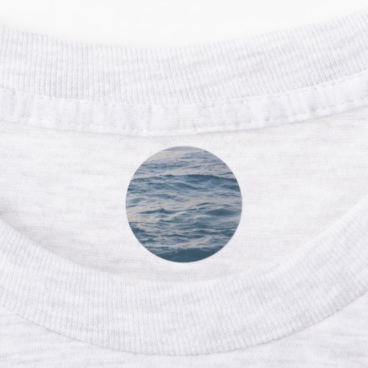 Sea water closeuds labels (Aangebracht)