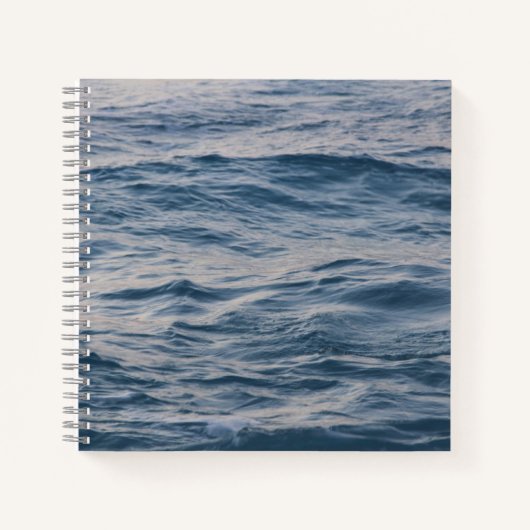 Sea water closeuds notitieboek (Voorkant)