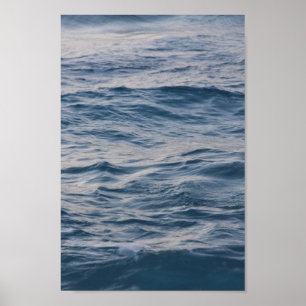 Sea water closeuds poster