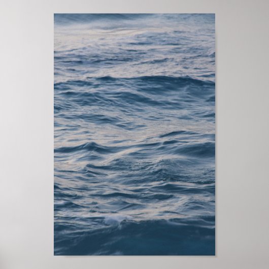 Sea water closeuds poster (Voorkant)