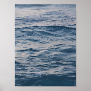 Sea water closeuds poster