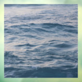 Sea water closeuds raamsticker (Vel 3)