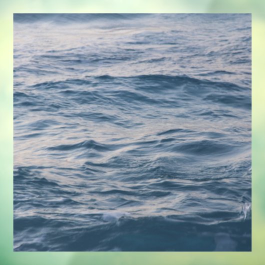 Sea water closeuds raamsticker (Vel 3)