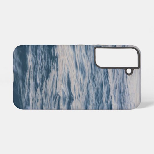 Sea water closeuds samsung galaxy hoesje (Achterkant horizontaal)