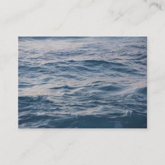 Sea water closeuds visitekaartje (Voorkant)
