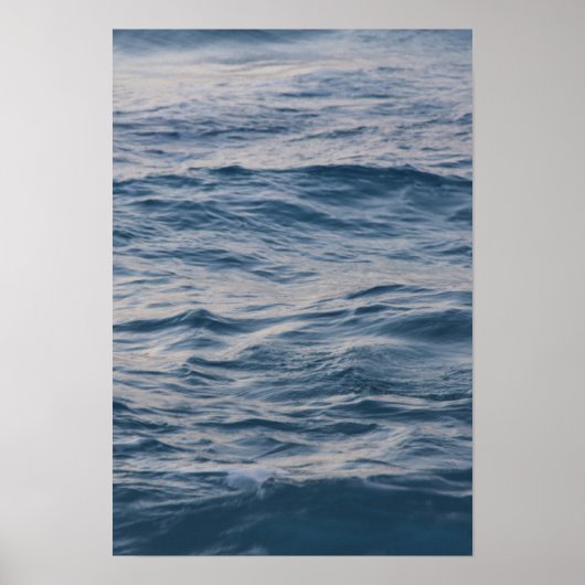Sea water closeup  poster (Voorkant)
