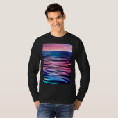 Sea Waves Sunset T-shirt (Voorkant volledig)