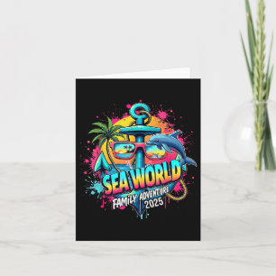 Sea World 2025 Ocean Explorer Herinneringen Famili Kaart