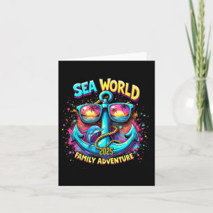 Sea World 2025 Ocean Explorer Herinneringen Famili Kaart