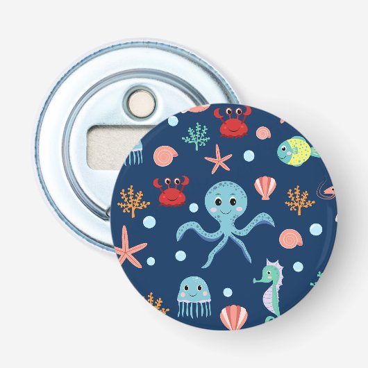 Sea World Button Flesopener (Voorkant)