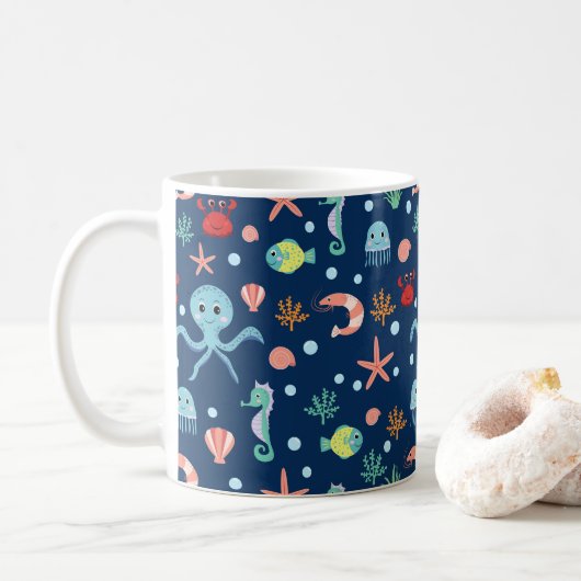 Sea World Koffiemok (Met donut)