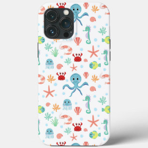 Sea World patroon Case-Mate iPhone Case