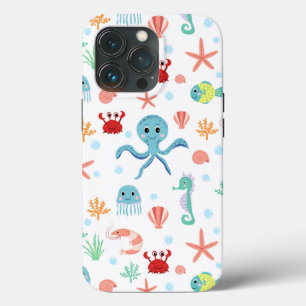 Sea World patroon Case-Mate iPhone Case