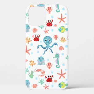 Sea World patroon Case-Mate iPhone Case