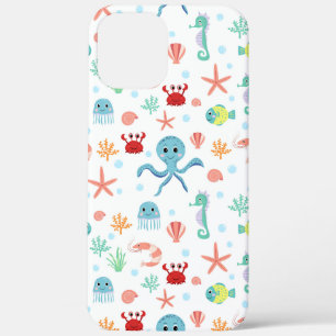 Sea World patroon Case-Mate iPhone Case