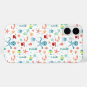 Sea World patroon Case-Mate iPhone Case (Achterkant (horizontaal))