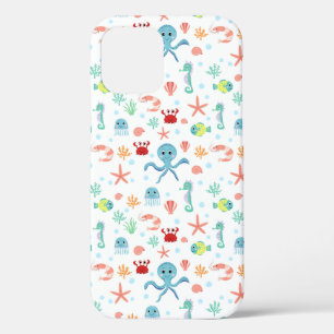 Sea World patroon Case-Mate iPhone Case