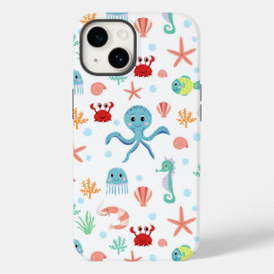 Sea World patroon Case-Mate iPhone 14 Hoesje