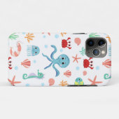 Sea World patroon Case-Mate iPhone Case (Achterkant (horizontaal))