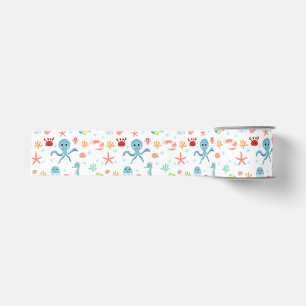 Sea World patroon Grosgrain Lint