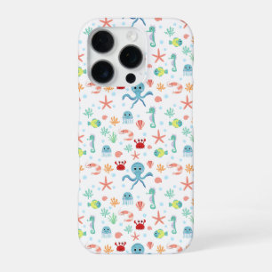 Sea World patroon iPhone 16 Pro Hoesje