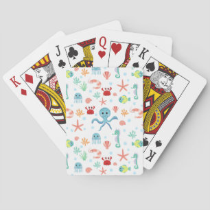 Sea World-patroon Pokerkaarten