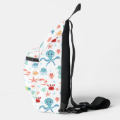 Sea World patroon Sling Bag (Rechts)