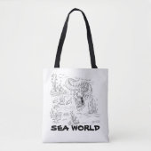 SEA WORLD TOTE BAG (Voorkant)