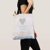 Sea You at the Beach Coastal Tote Bag (Dichtbij)