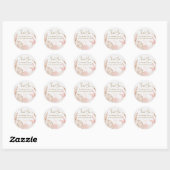 Sea You Soon Baby Bedankt Sticker (Vel)