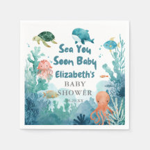 Sea You Soon Baby Schattig Onder de Zee Baby Showe