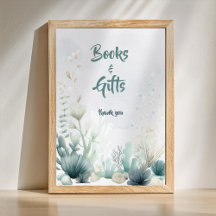 Sea You Soon Baby Shower Boeken en Cadeaus Poster