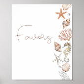 Sea You Soon Baby Shower Favors Poster (Voorkant)