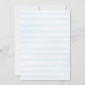 Sea You Soon Baby Shower Invitation Kaart (Achterkant)